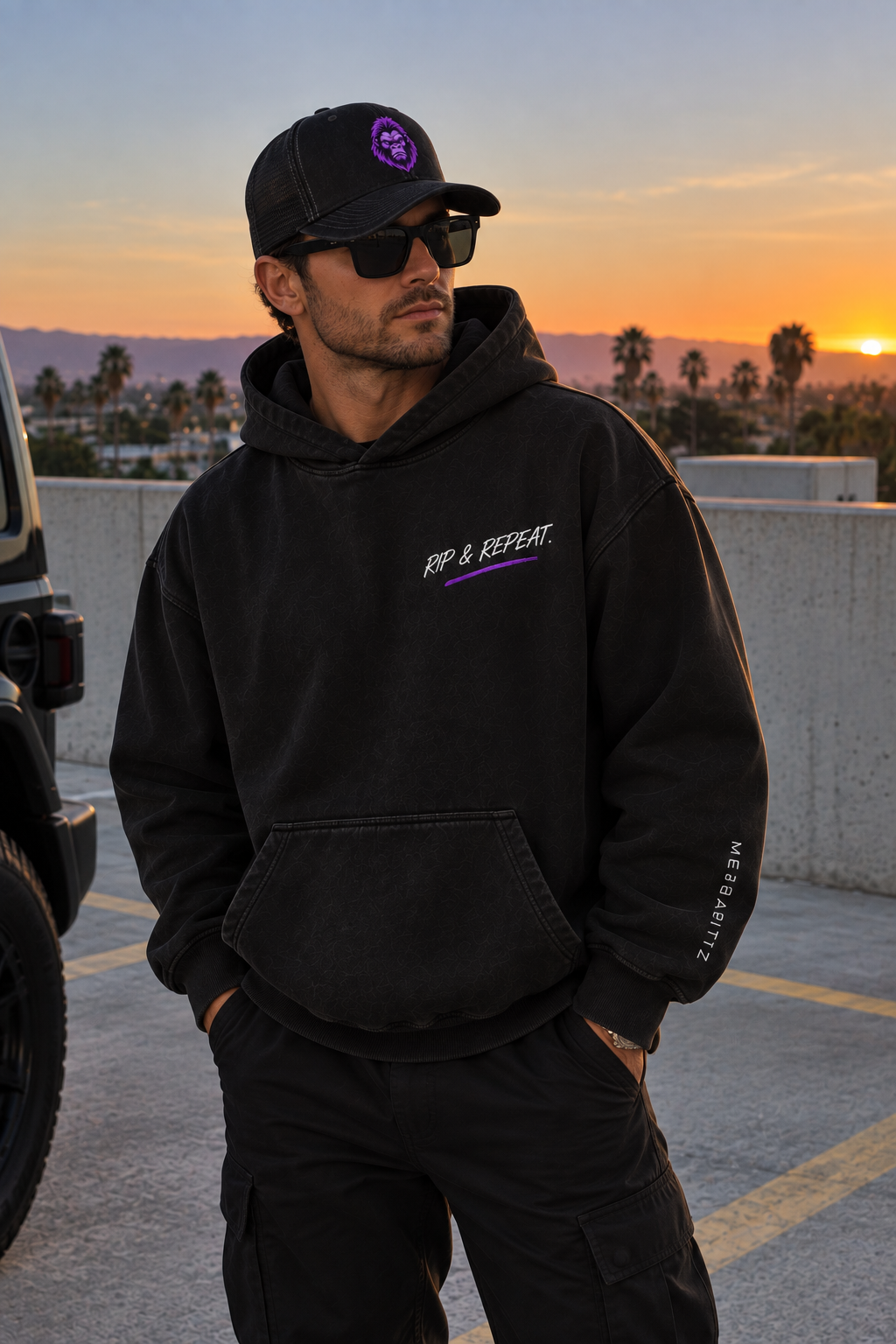 MEGAPITZ APE HOODIE